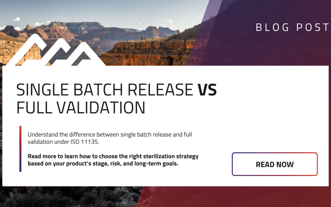 Single Batch Release vs. Full Validation 